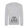 Pánská mikina bez kapuce Heather grey (Světlá šedá)