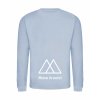 Pánská mikina bez kapuce Sky blue (Nebeská modrá)