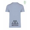 Dospělé EKO tričko Premium Aquamarine (Akvamarínově modrá)