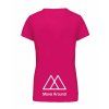 Dámské tričko premium back fuchsia