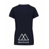 Dámské tričko premium back navy