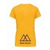Dámské tričko premium back yellow