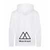 Dětská mikina na zip Premium Arctic white (Čistě bílá)