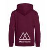 Dětská mikina na zip Premium Burgundy (Vínová)