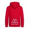 Dětská mikina na zip Premium Fire red (Ohnivá červená)