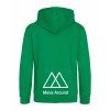 Dětská mikina na zip Premium Kelly green (Klasická zelená)