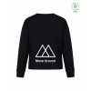 Dámský EKO crewneck Premium Black (Černá)