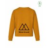 Dámský EKO crewneck Premium Curcuma (Kurkumově žlutá)