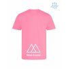 Dětské funkční tričko Electric Pink (Elektrizující růžová)
