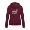 Dámská mikina Premium Burgundy (Vínová)