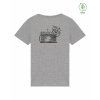 Dámské EKO tričko Premium Heather Grey (Světle šedá)