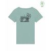 Dámské EKO tričko Premium Jade Green (Nefritově zelená)
