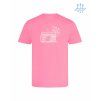 Dětské funkční tričko Electric Pink (Elektrizující růžová)
