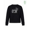 Dámský EKO crewneck Premium Black (Černá)