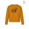 Dámský EKO crewneck Premium Curcuma (Kurkumově žlutá)