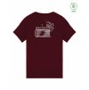 Dětské EKO tričko Premium Cherry (Višňová)