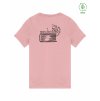 Dětské EKO tričko Premium Petal Rose (Světle růžová)