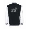 College mikina back black