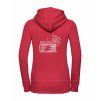 Dámská mikina luxury back red
