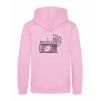 Dětská mikina na zip Premium Baby Pink (Světlá růžová)