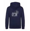 Dětská mikina na zip Premium Oxford navy (Tmavě modrá)