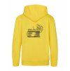 Dětská mikina na zip Premium Sun yellow (Slunečná žlutá)