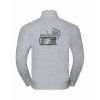 Pánská mikina na zip Elegant Heather grey (Světlá šedá)