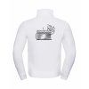 Pánská mikina na zip Elegant White (Bílá)