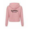Dámská crop mikina Dusty pink (Starorůžová)