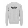 Dětská mikina bez kapuci Heather Grey (Světle šedá)