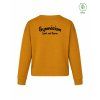Dámský EKO crewneck Premium Curcuma (Kurkumově žlutá)