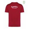 Dospělé EKO tričko Premium Hibiscus red (Tmavě červená)
