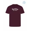 Pánské funkční tričko Burgundy (Vínová)