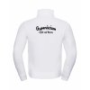 Pánská mikina na zip Elegant White (Bílá)