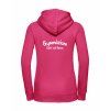 Dámská mikina luxury back fuchsia