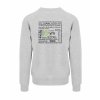 Dětská mikina bez kapuci Heather Grey (Světle šedá)