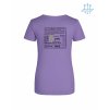 Dámské funkční tričko Digital lavender (Studená levandulová)