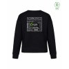 Dámský EKO crewneck Premium Black (Černá)