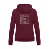 Dámská mikina Premium Burgundy (Vínová)