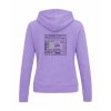 Dámská mikina Premium Digital lavender (Studená levandulová)