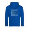 Dospělá mikina Premium back royal