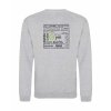 Pánská mikina bez kapuce Heather grey (Světlá šedá)