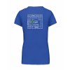 Dámské tričko premium back royal