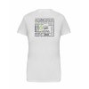Dámské tričko premium back white