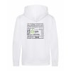 Dětská mikina na zip Premium Arctic white (Čistě bílá)