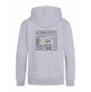 Dětská mikina na zip Premium Heather grey (Světlá šedá)