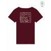 Dámské EKO tričko Premium Cherry (Višňová)