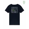 Dámské EKO tričko Premium Navy (Námořnická modrá)