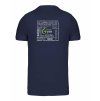 Pánské tričko premium back navy