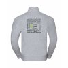Pánská mikina na zip Elegant Heather grey (Světlá šedá)